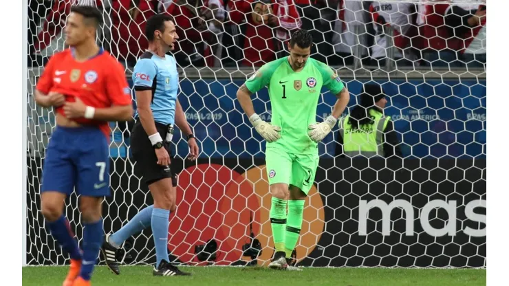 Gabriel Arias lamenta su error y la eliminación de Chile.