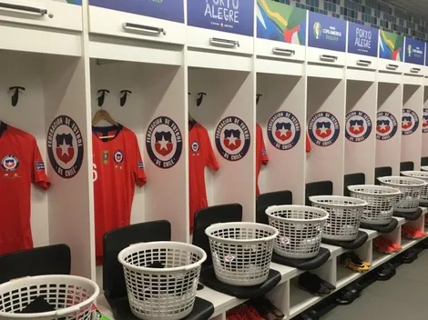 El impecable camarín de Chile para la semi contra Perú