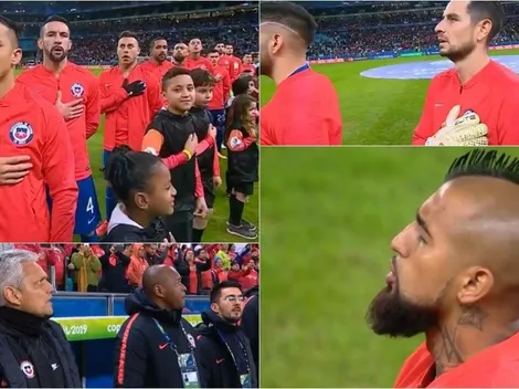 Es uno más: Rueda canta otra vez el Himno de Chile junto a la Roja