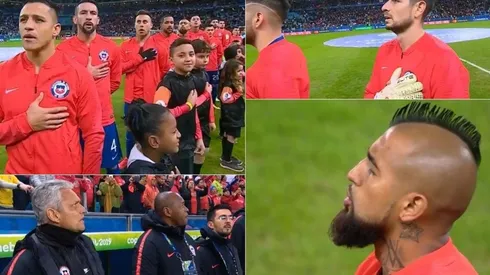 La Roja canta fuerte.