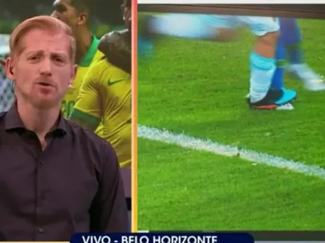 Liberman demuestra que no hay penal de Dani Alves a Agüero