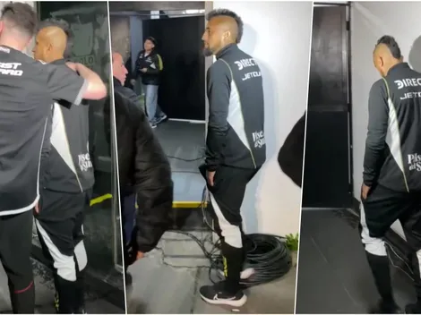 Vidal y leve rengueo tras triunfo de Colo Colo ante Junior