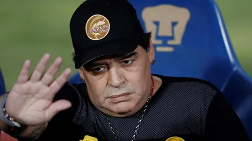 Diego en la banca del Dorados.