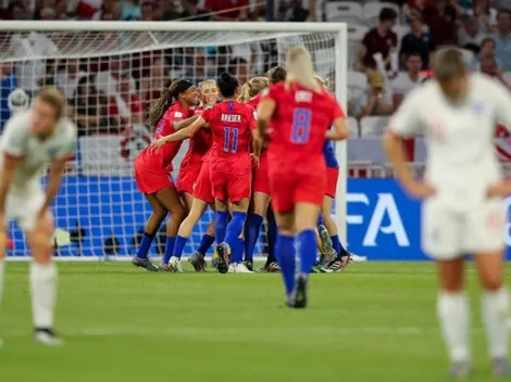 Estados Unidos vence a Inglaterra y es finalista del Mundial Femenino