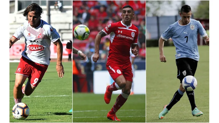 Sebastián Pol, Osvaldo González y Facundo Castro están a un paso de ponerse la celeste de O'Higgins