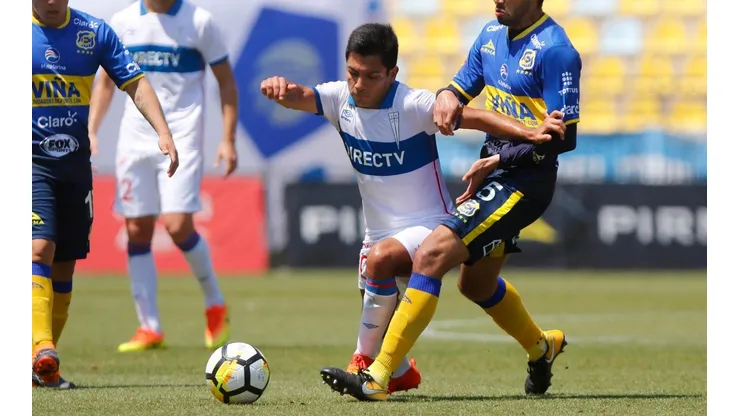 Diego Rojas no sumó minutos en el primer semestre con la UC