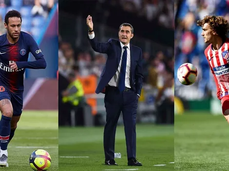 Valverde aprueba llegada de Neymar y Griezmann al Barça