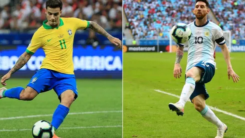 Philippe Coutinho y Lionel Messi son promesa de buen fútbol en Belo Horizonte