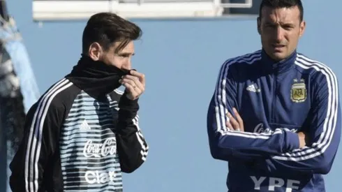Scaloni confía en el liderazgo de Messi