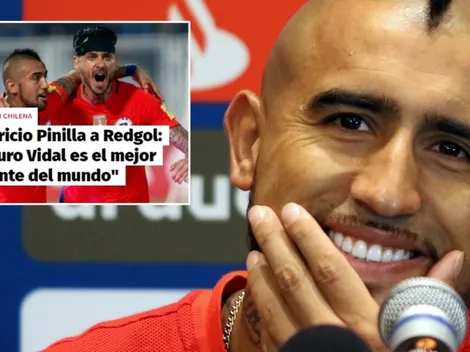 Vidal agradece elogio de Pinilla en RedGol: "Lo vi y me tiene muy orgulloso"