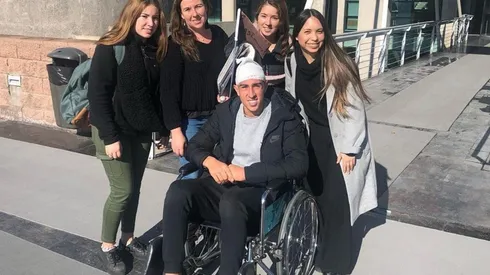 Diego Valencia estará hasta octubre sin actividad física