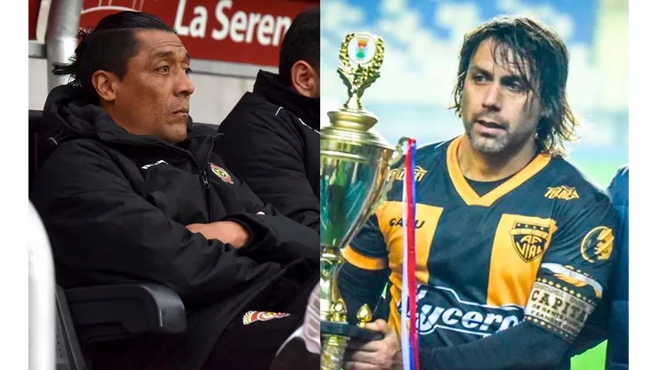 Kalule Meléndez no le dio importancia a su reencuentro con Arturo Sanhueza (Fotos: Agencia Uno y Twitter Fernandez Vial)