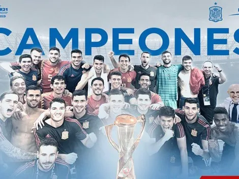 España se proclama campeón de la Eurocopa Sub 21