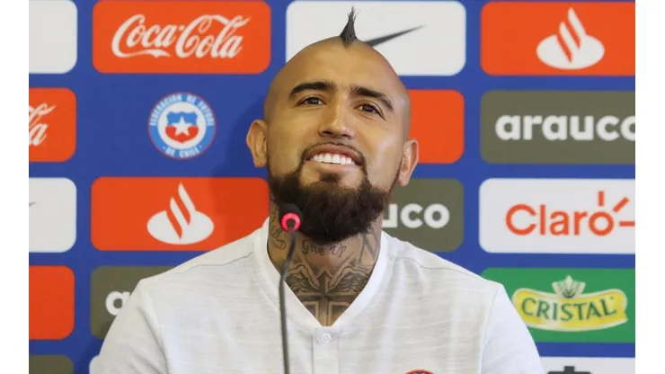 Arturo Vidal hablará a la prensa pasadas las 16:00 horas de Chile