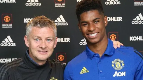 Rashford renueva contrato por 4 cuatro años con Man United