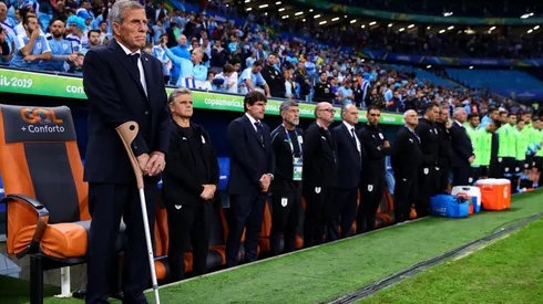 Tabárez hace historia en la Copa América.