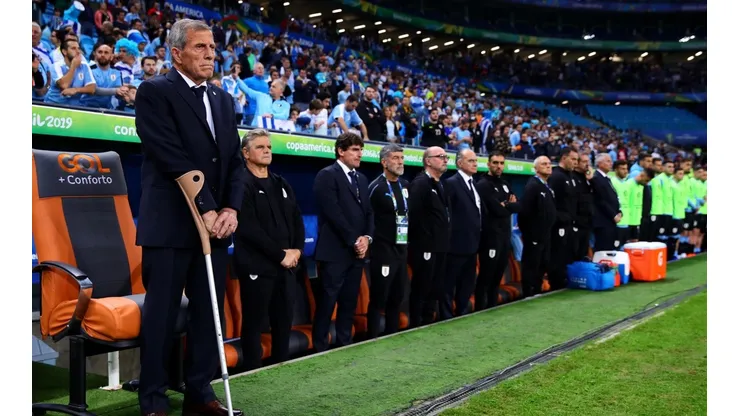 Tabárez hace historia en la Copa América.