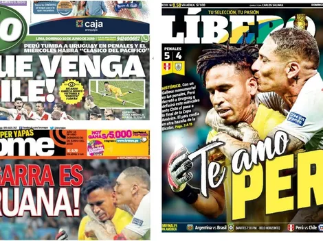 Prensa peruana ya calienta semifinal: "Chile está confiado"