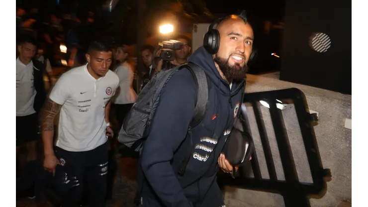 La selección ya está instalada en Porto Alegre.