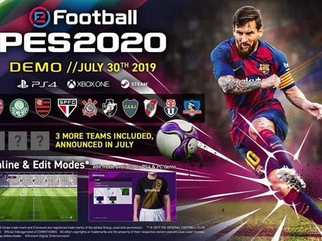 Demo del PES 2020: hay fecha de lanzamiento con Colo Colo y la U