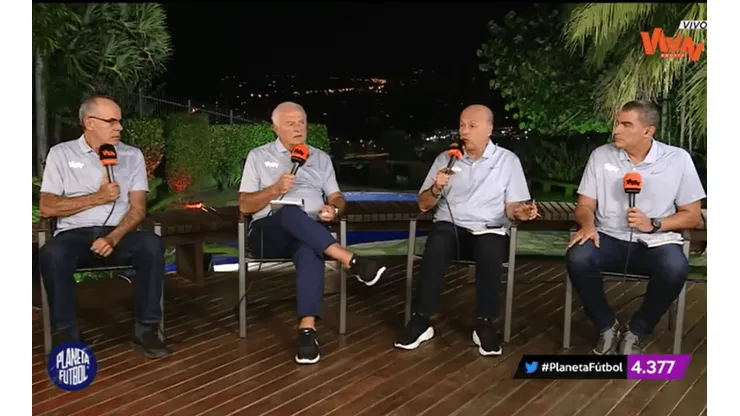 En el panel todos daban a Colombia dentro de las semifinales