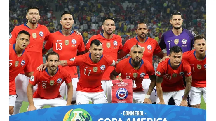 La formación de Chile esta noche en Arena Corinthians de Sao Paulo