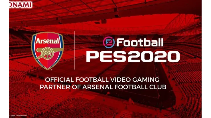 Konami extiende su contrato con Arsenal para PES 2020