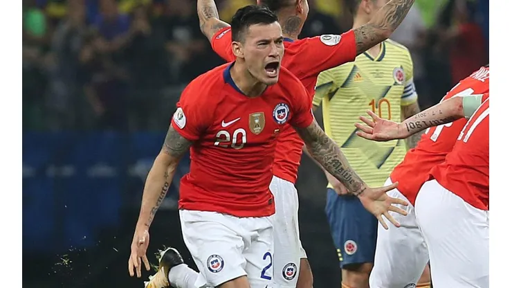 Partidazo de Charles Aránguiz ayer en Sao Paulo