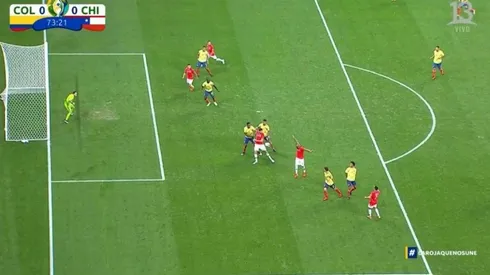 Segundo gol anulado a Chile