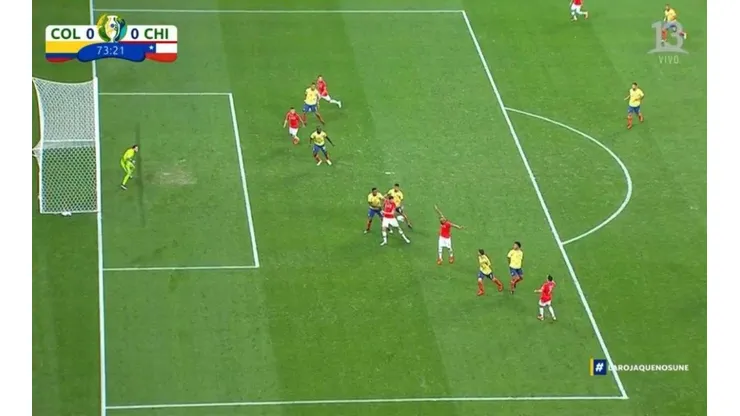 Segundo gol anulado a Chile