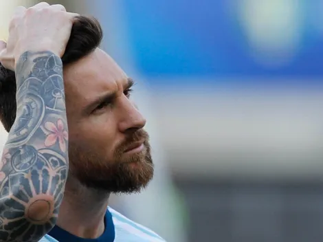 Messi reclama por el estado de las canchas: "La pelota parece un conejo"