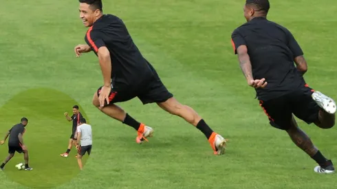 Hoyito de Alexis y Junior "se pica" entre risas.