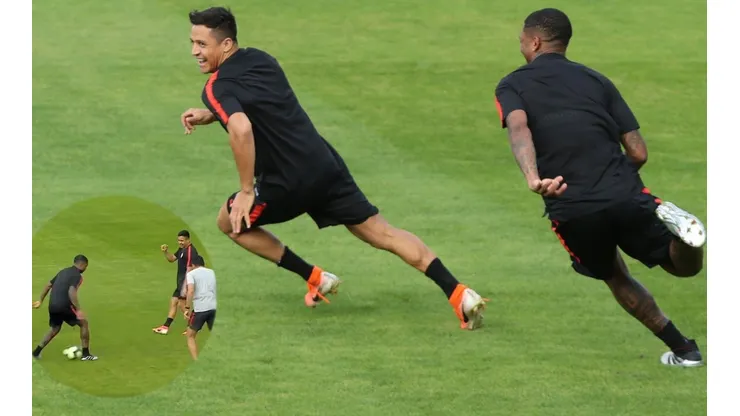 Hoyito de Alexis y Junior "se pica" entre risas.