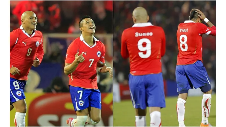 Chupete Suazo compartió con Alexis y Vidal en Colo Colo y la Roja