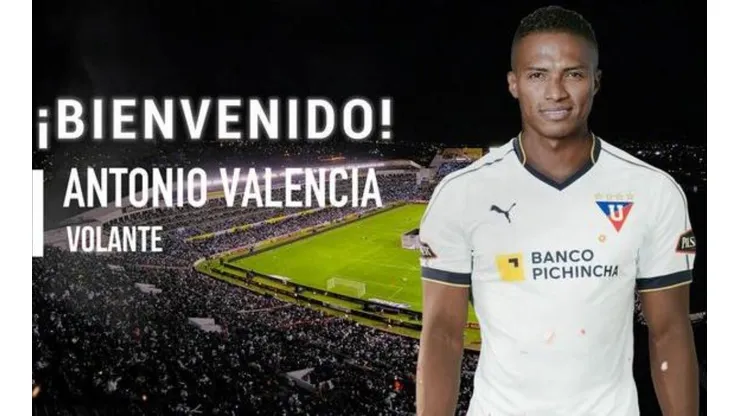 Valencia llega a Liga de Quito para jugar la Libertadores