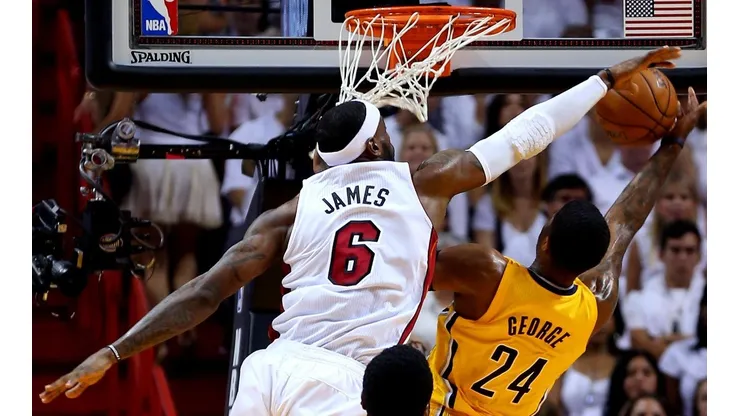 LeBron James jugando por Miami Heat