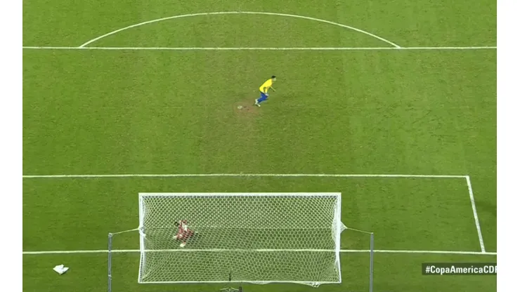 Gabriel Jesús marcó el penal decisivo en la blanda cancha de Porto Alegre