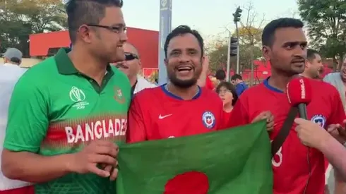La Roja suma apoyo desde el otro lado del mundo