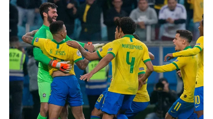 Brasil celebra a Gabriel Jesús y el paso a semifinales.