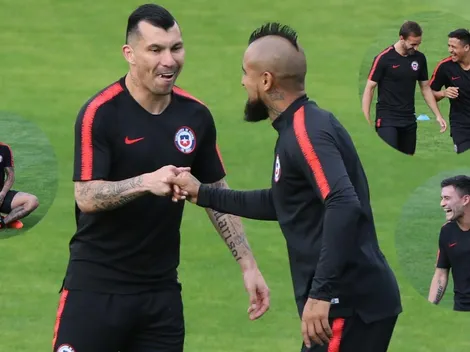 Chascarro de Vidal: la Roja se ríe entre aplausos del Rey Arturo