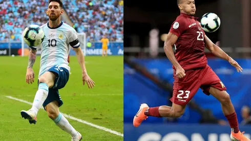Argentina y Venezuela definirán al segundo semifinalista del torneo (Fotos: Getty Images)