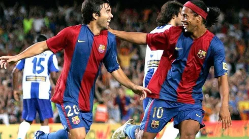 Deco y Ronaldinho habrían llegado borrachos a entrenar (Foto: Getty Images)