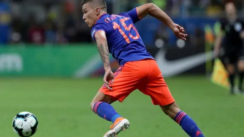 Mateus Uribe adelantó el encuentro con la Roja (Foto: Getty Images)