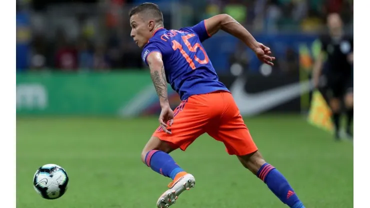 Mateus Uribe adelantó el encuentro con la Roja (Foto: Getty Images)