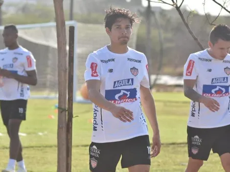 DT de Junior confiesa que no tiene en sus planes a Matías Fernández