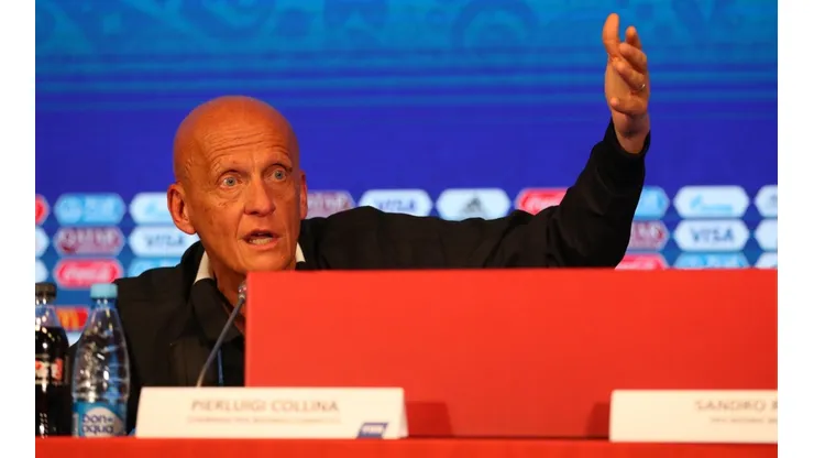 Collina arremetió contra los equipos sudamericanos.