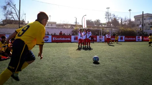 Las goleadas de los colegios San Lorenzo y Francis School marcaron el inicio del Campeonato Infantil Scotiabank de La Serena