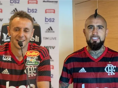 Rafinha y el fanatismo de Vidal por el Flamengo: "Siempre veíamos los partidos"
