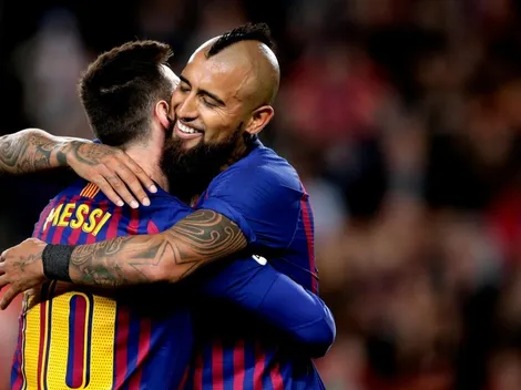 Vidal saluda a Messi: "Feliz cumpleaños, extraterrestre"
