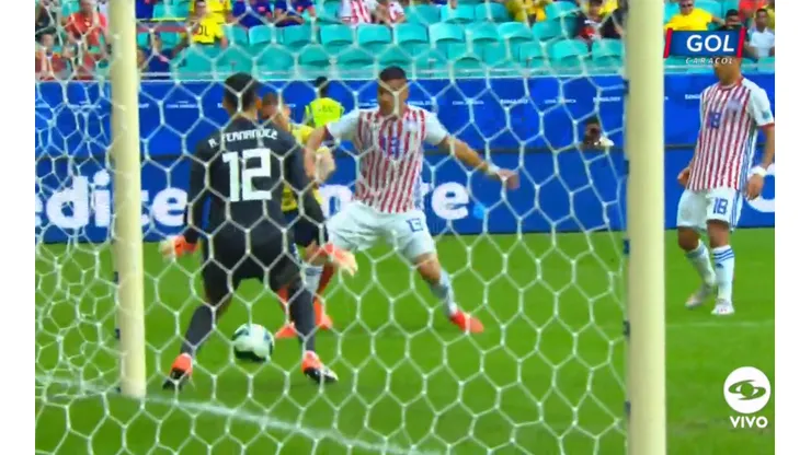 Gol de Gustavo Cuéllar para Colombia